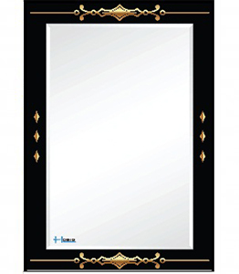 Gương phòng tắm Hobig tráng bạc HB1-759