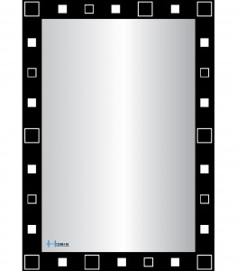 Gương phòng tắm Hobig tráng bạc HB2-738