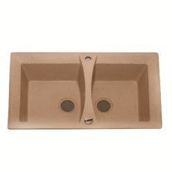 Chậu rửa bát bằng đá Topy Korea HB8650Đ