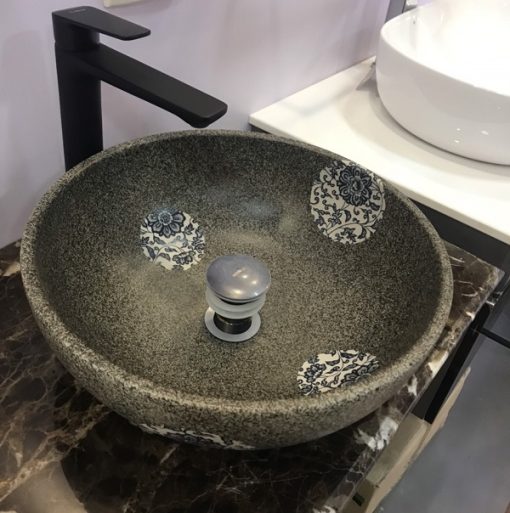 Chậu rửa lavabo nghệ thuật HCG C-007