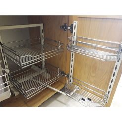 Tủ kho 2 tầng inox nan Eurokit HF 026A
