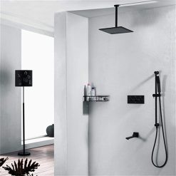 Sen tắm âm tường nóng lạnh màu đen HI05024F