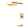 Sen tắm mạ vàng âm tường HM-0195