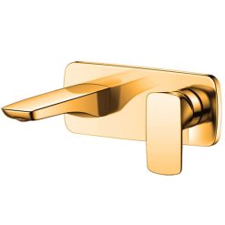 Vòi chậu lavabo mạ vàng HM-0198