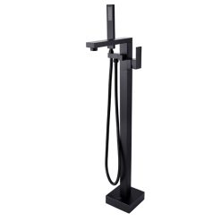 Sen tắm đặt sàn mạ đen HM-0202B