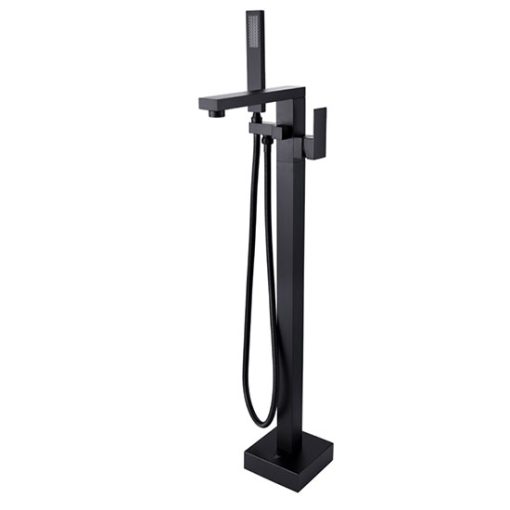 Sen tắm đặt sàn mạ đen HM-0202B