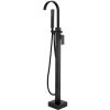 Sen tắm đặt sàn mạ đen HM-0204B