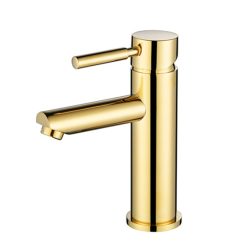 Vòi chậu lavabo mạ vàng HM-1221