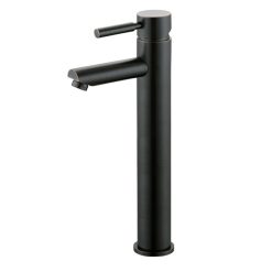 Vòi chậu lavabo mạ đen HM-1222B