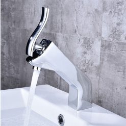 Vòi chậu lavabo màu đỏ HM-1236S