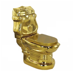 Bồn cầu nghệ thuật mạ vàng  6101A