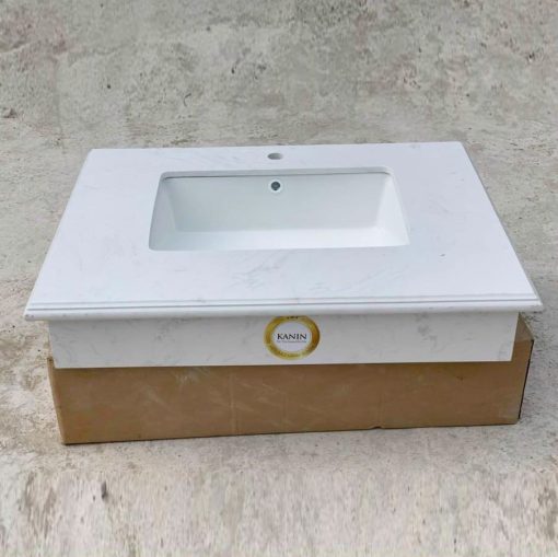 Mặt bàn đá chậu rửa lavabo HM-7051-1