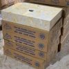 Mặt bàn đá chậu rửa lavabo màu vàng HM-7051-6