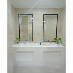 Bộ tủ chậu PVC may đo theo kích thước HM82