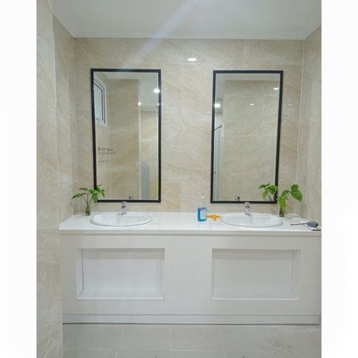 Bộ tủ chậu PVC may đo theo kích thước HM82