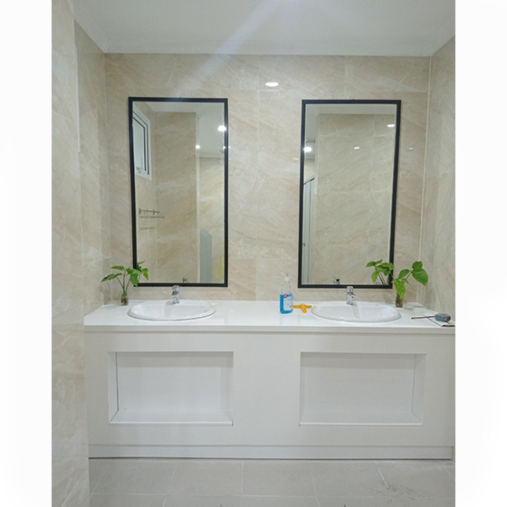 Bộ tủ chậu PVC may đo theo kích thước HM82