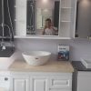 Bộ tủ chậu nhựa Picomat cao cấp theo yêu cầu HM72