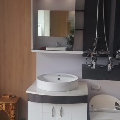 Bộ tủ chậu nhựa Picomat cao cấp theo yêu cầu HM73
