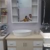 Bộ tủ chậu nhựa Picomat cao cấp theo yêu cầu HM78