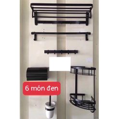 Bộ phụ kiện 6 món màu đen HMA-06M