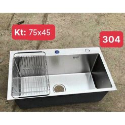 Chậu rửa bát 1 hố đúc liền khối Homaya 77545