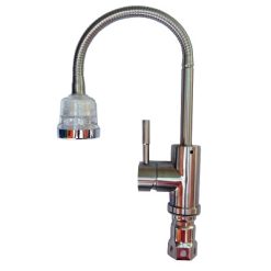 Vòi rửa bát tăng áp inox 304 Hanasi HS-103-new
