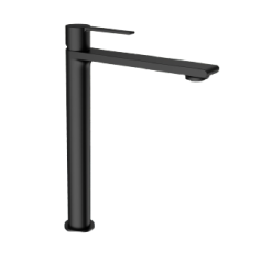 Vòi chậu rửa mặt lavabo màu đen Huge H-8600AB