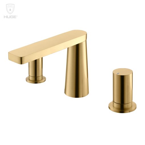 Vòi chậu lavabo màu vàng Huge H-8600VG-3