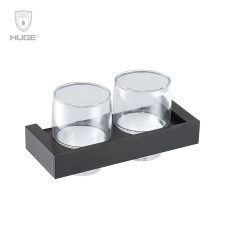 Kệ cốc đánh răng màu đen Huge H-B1127B