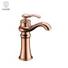 Vòi chậu lavabo Aladdin màu rose gold Huge H-H900AR