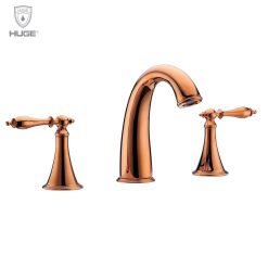Vòi chậu lavabo Phoenix màu rose gold Huge H-W300VR