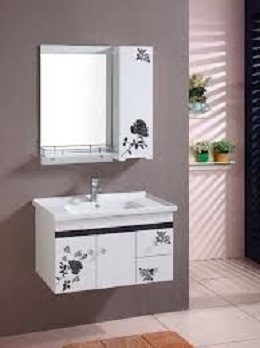 Bộ tủ chậu PVC cao cấp BROSS 784