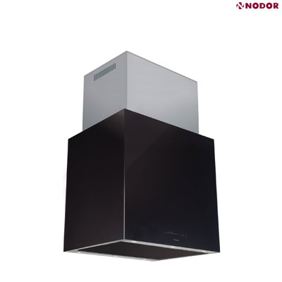 Máy hút mùi Nodor ISLA CUBE GLASS PREMIUM BK