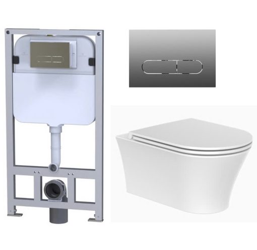 Bàn cầu treo tường kết nước âm JOMOO 11413-2/11KA-I011