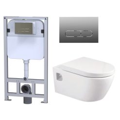 Bàn cầu treo tường két nước âm JOMOO 1187-2/11Z-I011