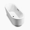 Bồn tắm lithocast KOHLER đặt sàn 1,6m K-8333T-0