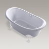 Bồn tắm gang tráng men đặt sàn Kohler K-11195T-0