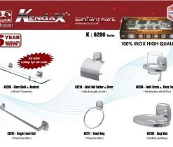 Bộ phụ kiện phòng tắm Kendax K6200