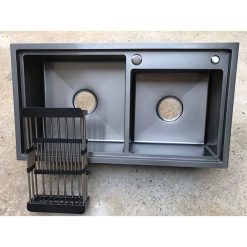 Chậu rửa bát Nano Black Kagol 8245L