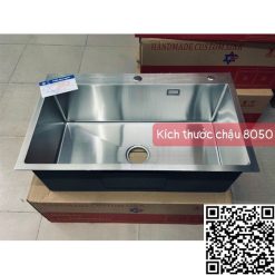 Chậu rửa bát 1 hố đúc liền khối Kagol KG-8050