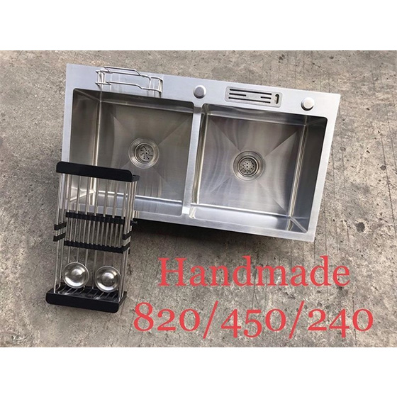 Chậu rửa bát 2 hố cân Kagol KZ-8245