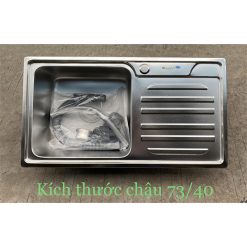 Chậu rửa bát 1 hố có bàn Kagol P7340