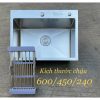 Chậu rửa bát 1 hố Inox SUS 304 Kagol 6045
