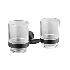 Kệ cốc đánh răng màu đen Huge H-B1139B