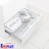 Giá xoong nồi bát đĩa đa năng Inox nan tròn Kit Plus DM60S