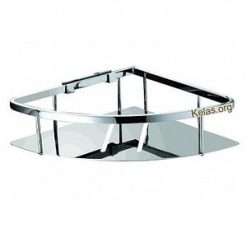 Kệ góc 1 tầng Inox 304 bóng