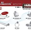 Bộ phụ kiện phòng tắm Kendax K6800