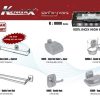 Bộ phụ kiện phòng tắm Kendax K8000