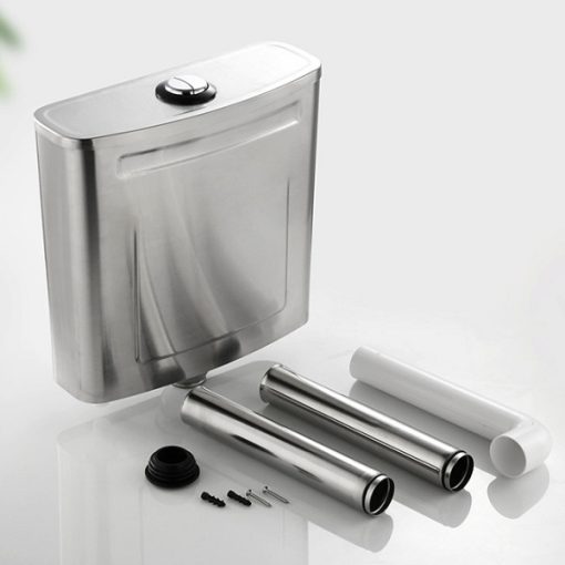 Két treo Inox 304 dùng cho xí xổm và bồn cầu xả nhấn Miken JS-K200