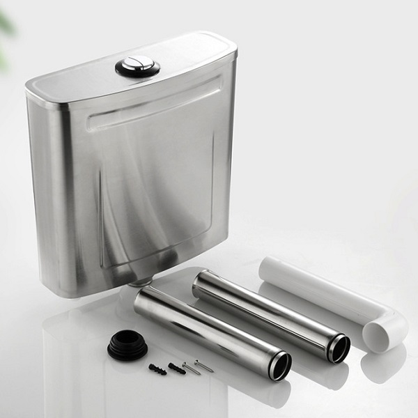 Két treo Inox 304 dùng cho xí xổm và bồn cầu xả nhấn Miken JS-K200